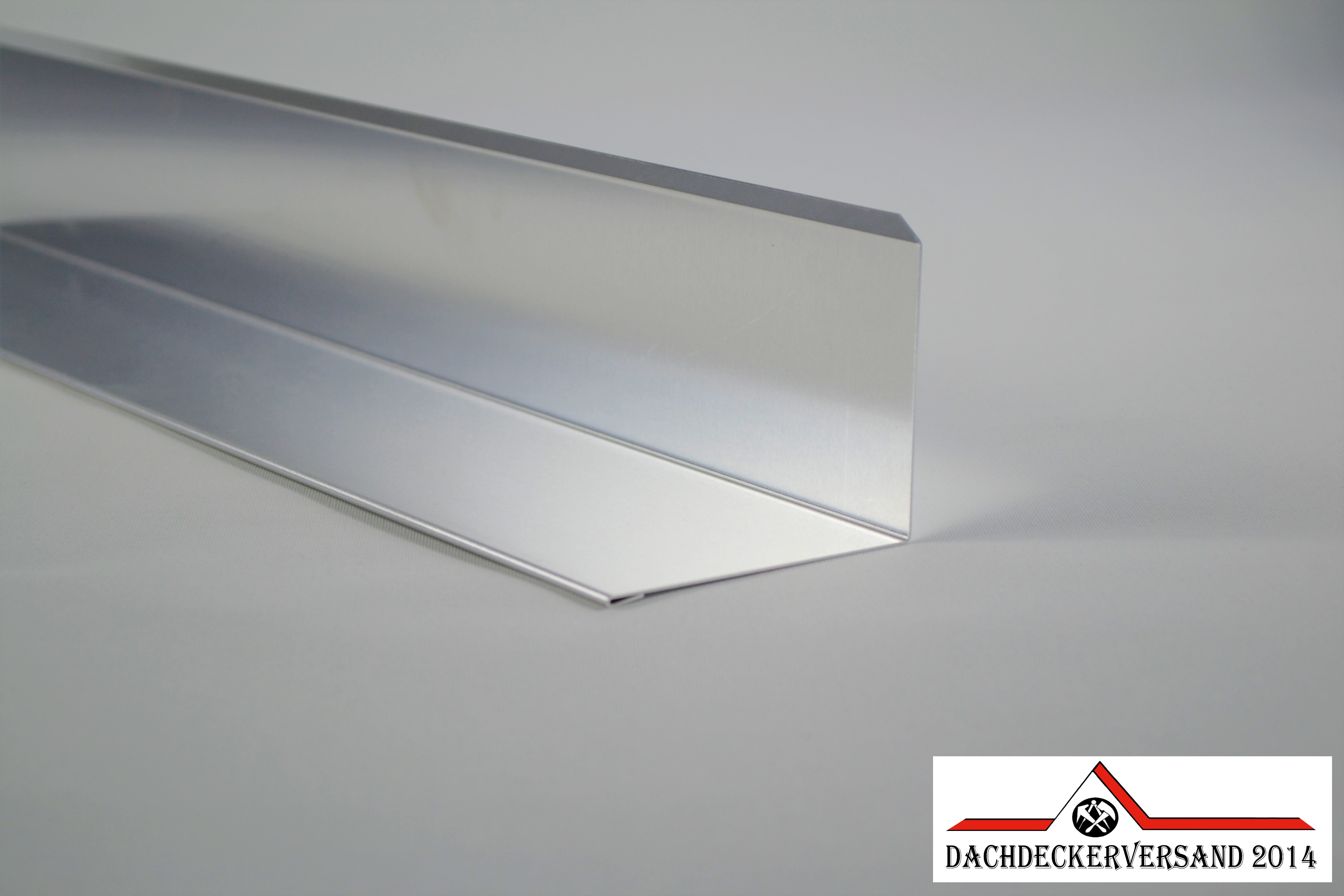 Alu-Profil 6-1 Ortgang Aluminium Blech Aluprofil Abschluss Blende Ortgangblende 