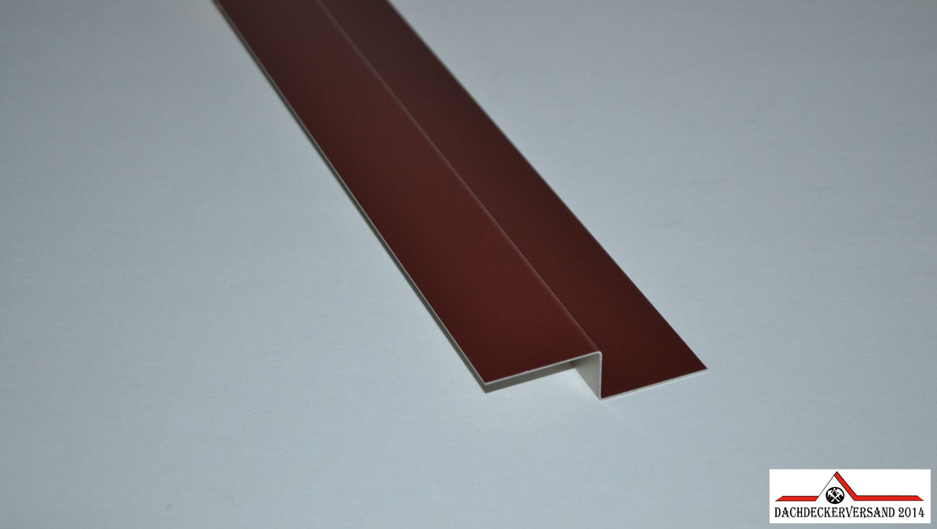 Ortgangblech 2m Aus Alu – Anthrazit RAL 7016, 200 Mm Breite, Als Winkelblech Für Dachkanten